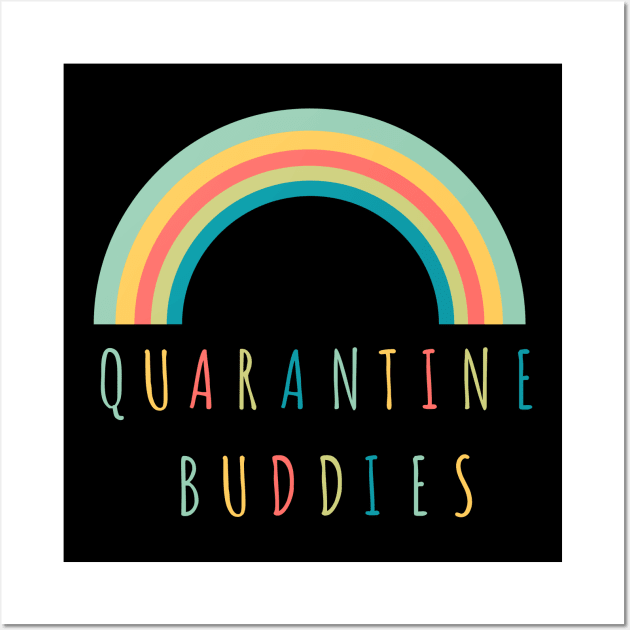 Quarantine Buddies Wall Art by Petalprints